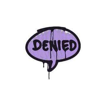 Sealed Graffiti | Denied (Violent Violet) image 360x360