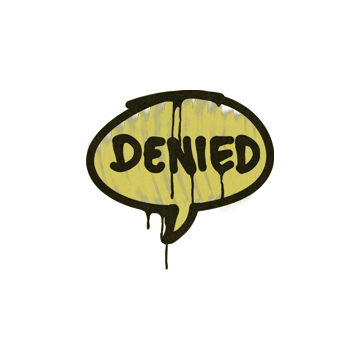 Sealed Graffiti | Denied (Tracer Yellow) image 360x360