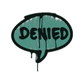 Sealed Graffiti | Denied (Frog Green) image 120x120