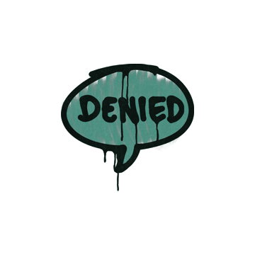 Sealed Graffiti | Denied (Frog Green) image 360x360