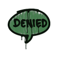 Sealed Graffiti | Denied (Jungle Green) image 120x120