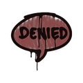 Sealed Graffiti | Denied (Brick Red) image 120x120