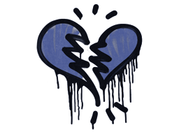 Graffiti | Broken Heart (SWAT Blue)