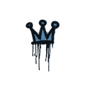 Sealed Graffiti | Little Crown (Monarch Blue) image 120x120