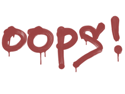 Graffiti | Oops (Blood Red)