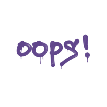 Sealed Graffiti | Oops (Monster Purple) image 360x360