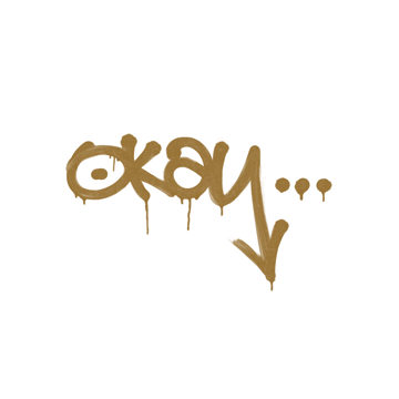 Sealed Graffiti | Okay (Desert Amber) image 360x360