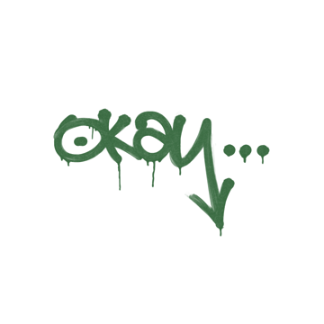 Sealed Graffiti | Okay (Jungle Green) image 360x360