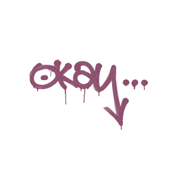 Sealed Graffiti | Okay (Princess Pink) image 360x360