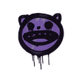 Sealed Graffiti | Happy Cat (Monster Purple) image 120x120