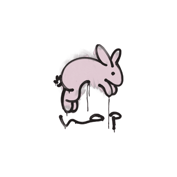 Sealed Graffiti | Hop (War Pig Pink) image 360x360