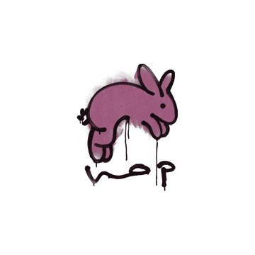 Sealed Graffiti | Hop (Princess Pink) image 360x360
