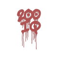 Sealed Graffiti | 200 IQ (Blood Red) image 120x120