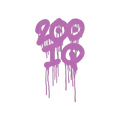 Sealed Graffiti | 200 IQ (Bazooka Pink) image 120x120