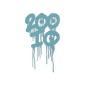 Sealed Graffiti | 200 IQ (Wire Blue) image 120x120