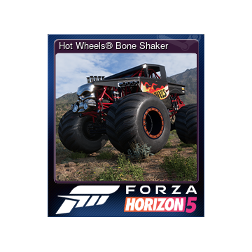  Hot Wheels Monster Trucks Bone Shaker in Forza Horizon 5