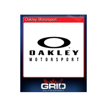 Oakley motorsport hotsell