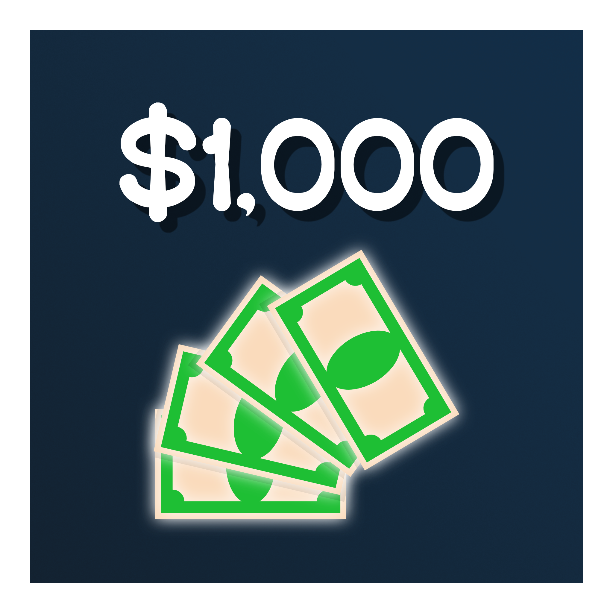$1,000