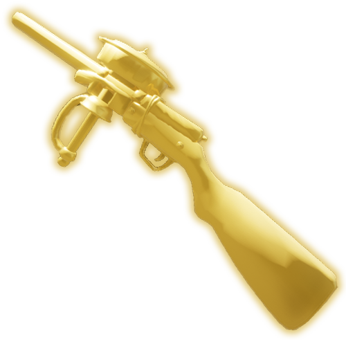 Solid Gold Assault Rifle