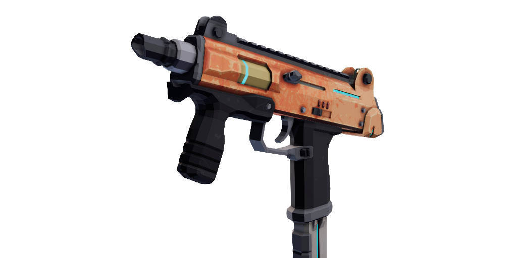 Mac-40 | Worn Orange