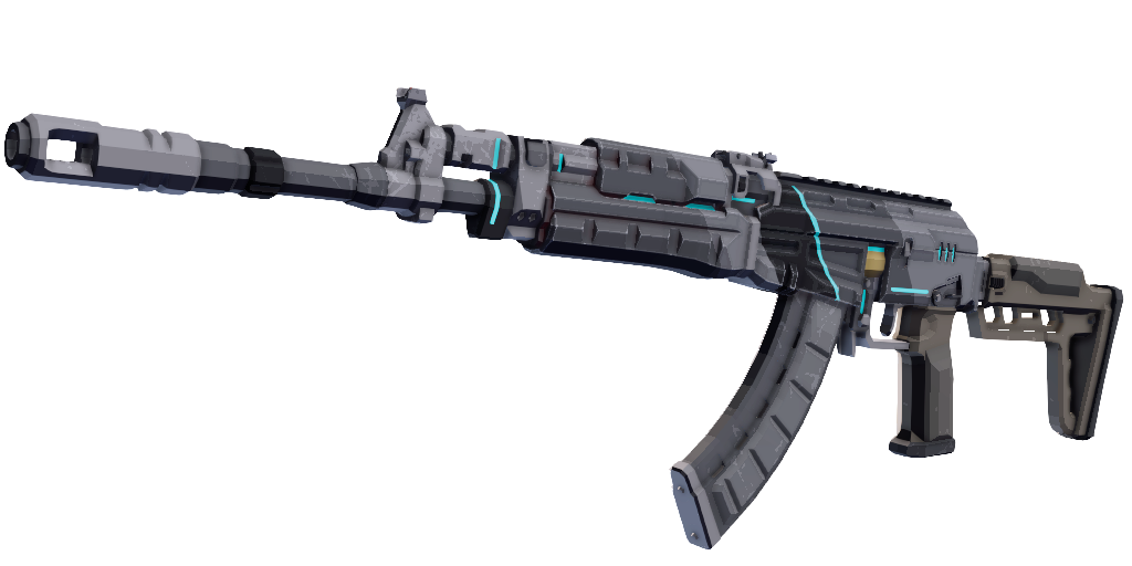 AK-510 | Diagonal Lines Blue