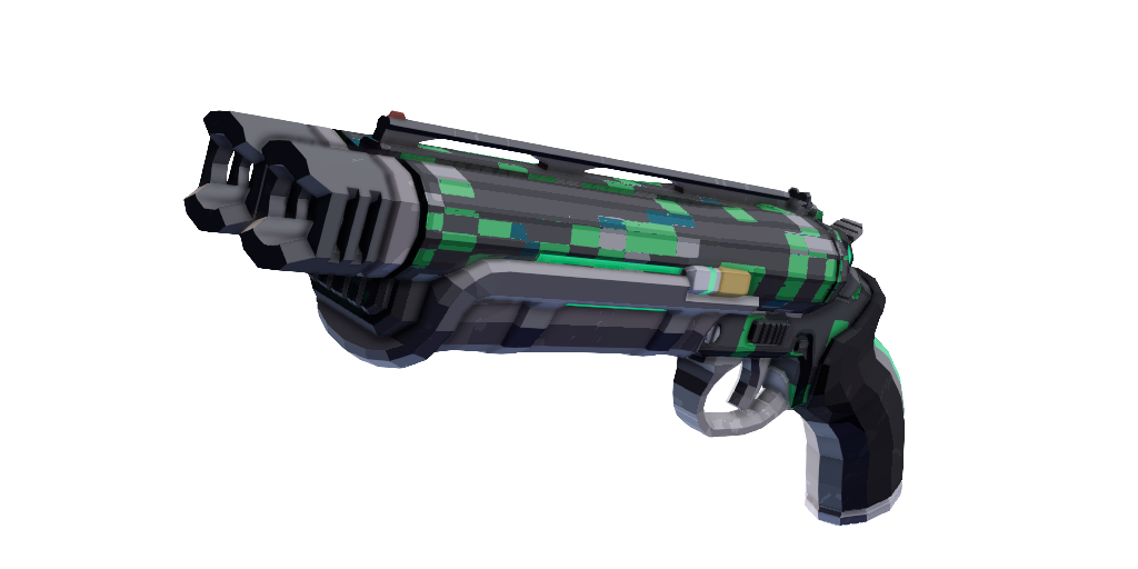 Double Barrel | Squares Green