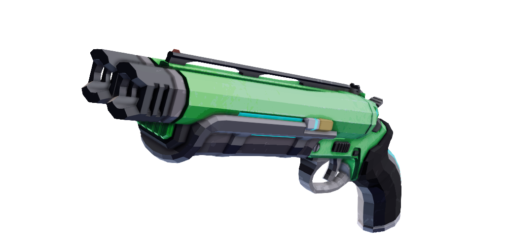 Double Barrel | Worn Green
