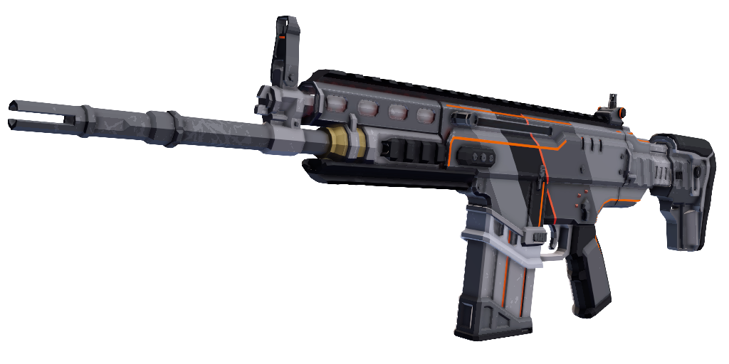 Scar-LM | Diagonal Lines Orange