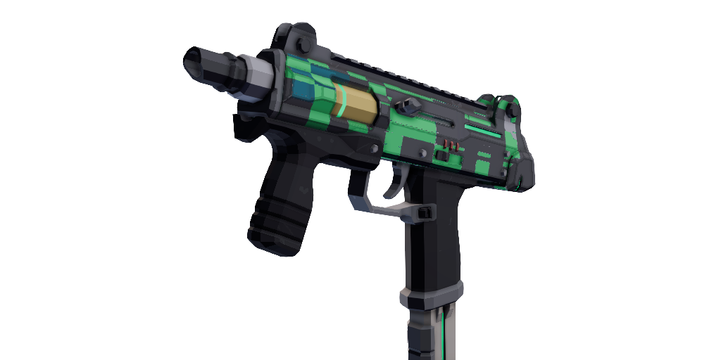 Mac-40 | Squares Green