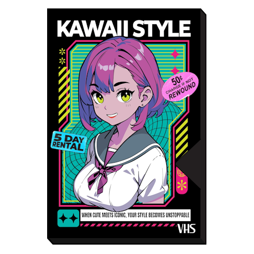 VHS Kawaii Style