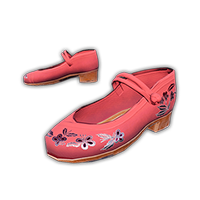 Red brocade Shoes 朱锦鞋