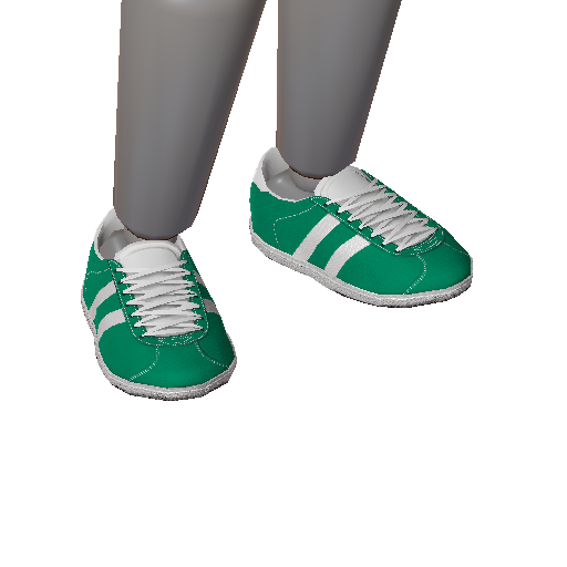 Low Top Sneakers (Pine Green)