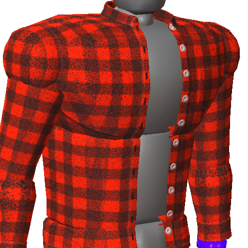 Flannel Shirt (Red)