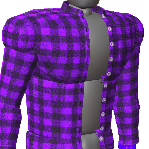 Flannel Shirt (Purple)