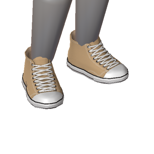 High Top Sneakers (Beige)