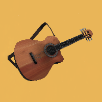 Wood Guitar