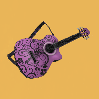 Pink Guitar