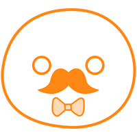 Circus Troupe Face (Orange) - You are Circus Troupe!