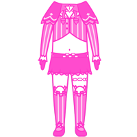 Imitation Murasaki Shion Clothes (Pink) - I have Shion-chan's clothes?!