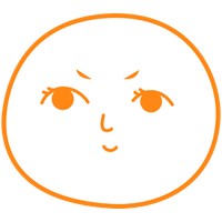 Imitation Murasaki Shion Face (Orange) - I have Shion-chan's face?!