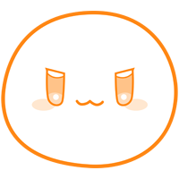 Shiokko Face (Orange) - You are Shiokko!