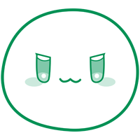 Shiokko Face (Green) - You are Shiokko!