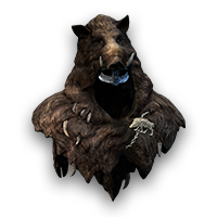 Heavy Padded Helm — Boar Trophy (Slavard style) - skin