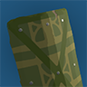 Fabric-covered Siege Shield