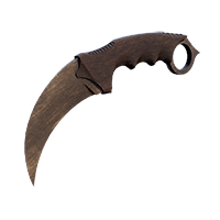 KARAMBIT WOOD STEEL