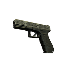 GLOCK17 SKULL ORNAMENT