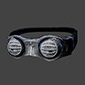 Psycho Pain Goggles Closed | Steel