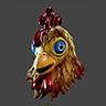 Commando Chicken Helmet