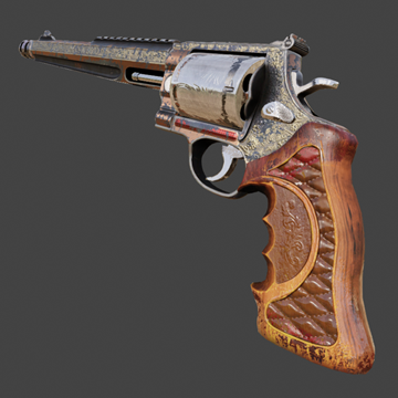 Steam Community Market Listings For 500 Magnum Revolver Steampunk Battle Scarred