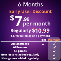 6 Months Premium Subscription